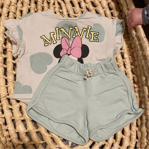 Zara Minnie Mouse set